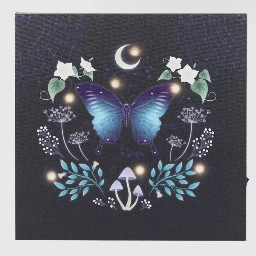 Mystical Butterfly Wall Art - Light Up